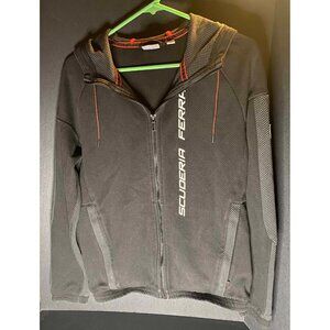 Puma Official Ferrari Scuderia Mens S Black Full Zip Jacket Hoodie Outdoors